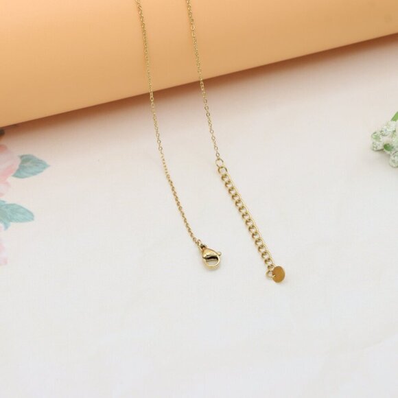 Gold Plated Star Pendant Necklace with Crystal Accent, XPNL0374 - Picture 13 of 14